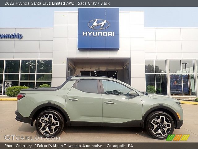 2023 Hyundai Santa Cruz Limited AWD in Sage Gray