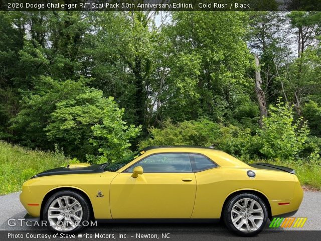 2020 Dodge Challenger R/T Scat Pack 50th Anniversary Edition in Gold Rush