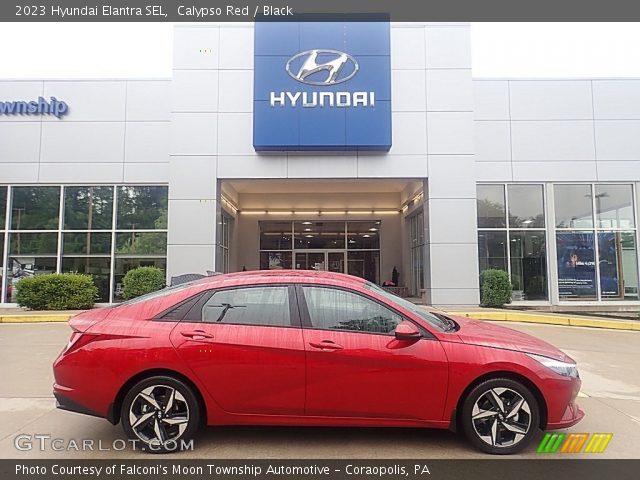 2023 Hyundai Elantra SEL in Calypso Red