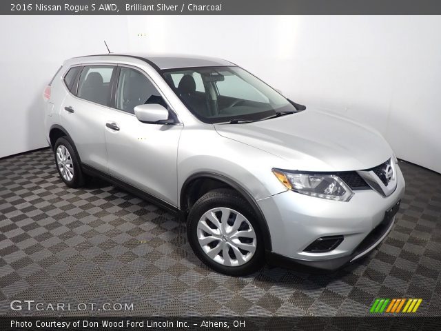 2016 Nissan Rogue S AWD in Brilliant Silver