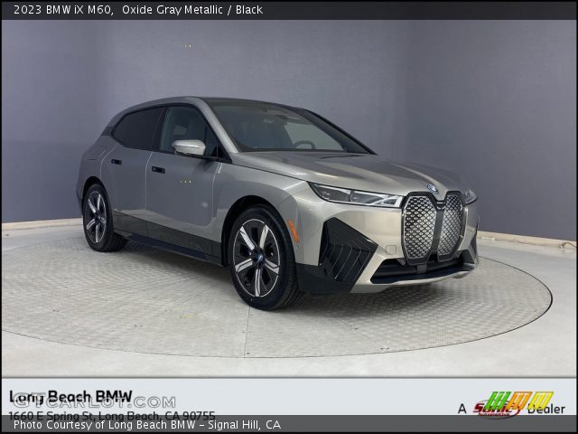 2023 BMW iX M60 in Oxide Gray Metallic