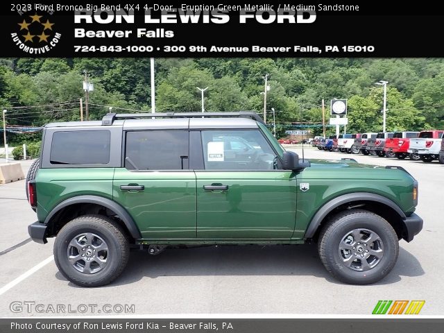 2023 Ford Bronco Big Bend 4X4 4-Door in Eruption Green Metallic