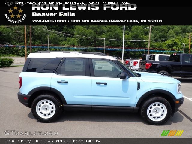 2023 Ford Bronco Sport Heritage Limited 4x4 in Robins Egg Blue