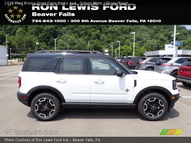 2023 Ford Bronco Sport Outer Banks 4x4 in Oxford White