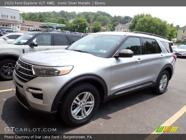 2020 Ford Explorer XLT 4WD in Iconic Silver Metallic