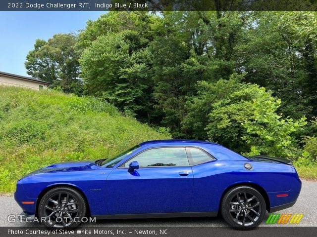2022 Dodge Challenger R/T in Indigo Blue