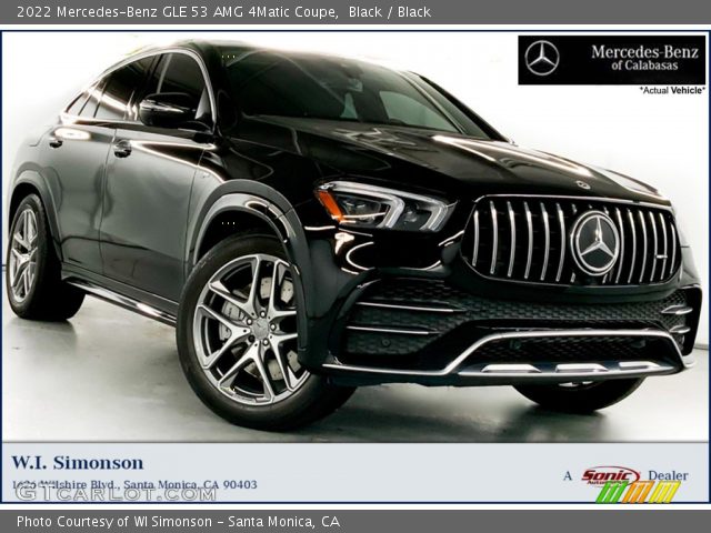 2022 Mercedes-Benz GLE 53 AMG 4Matic Coupe in Black