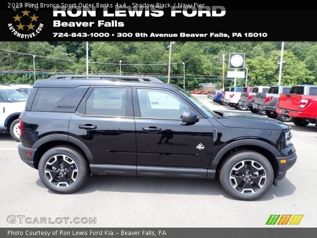 2023 Ford Bronco Sport Outer Banks 4x4 in Shadow Black