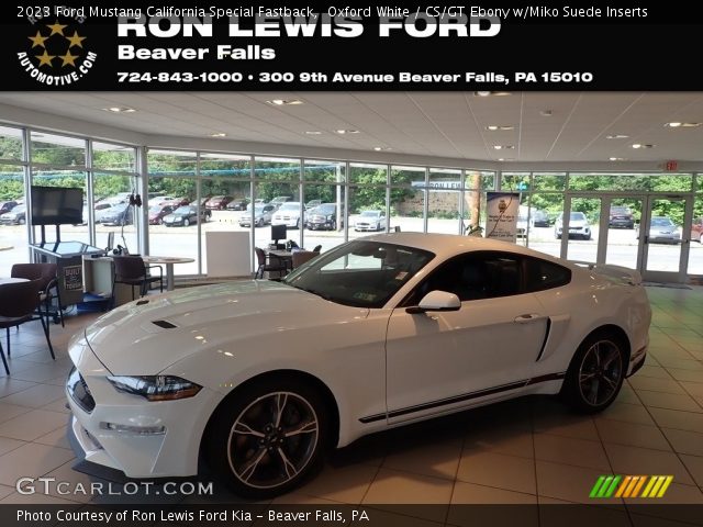 2023 Ford Mustang California Special Fastback in Oxford White