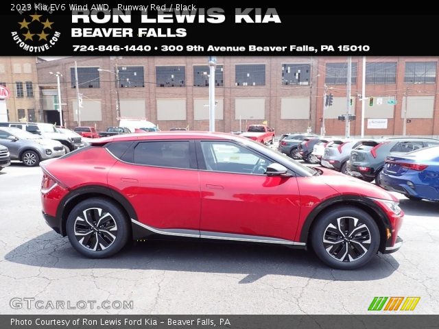 2023 Kia EV6 Wind AWD in Runway Red