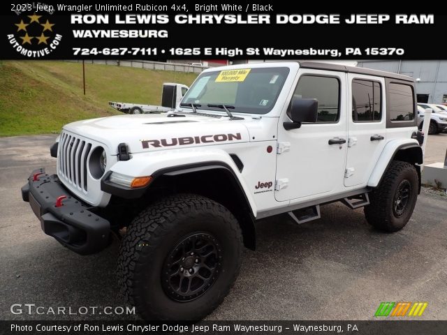 2023 Jeep Wrangler Unlimited Rubicon 4x4 in Bright White