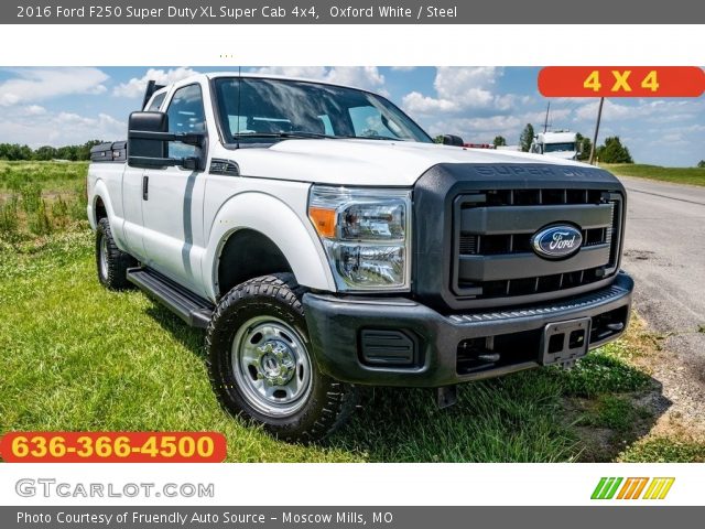 2016 Ford F250 Super Duty XL Super Cab 4x4 in Oxford White