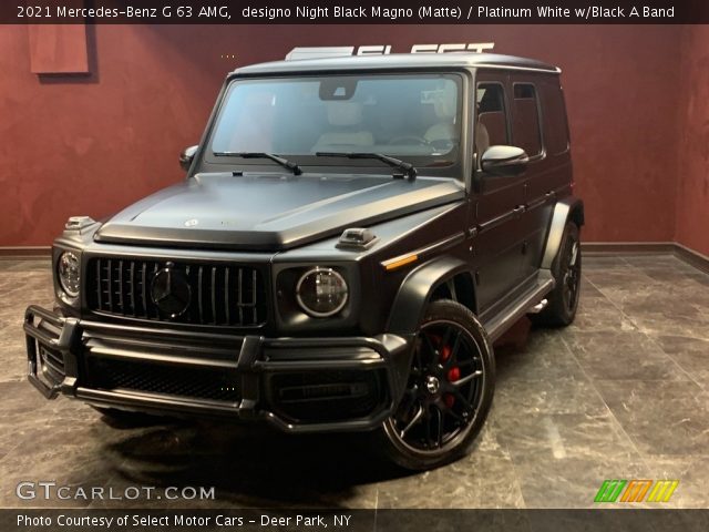 2021 Mercedes-Benz G 63 AMG in designo Night Black Magno (Matte)