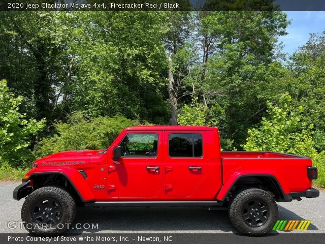 2020 Jeep Gladiator Mojave 4x4 in Firecracker Red