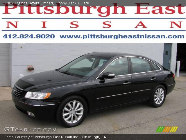 2007 Hyundai Azera Limited in Ebony Black