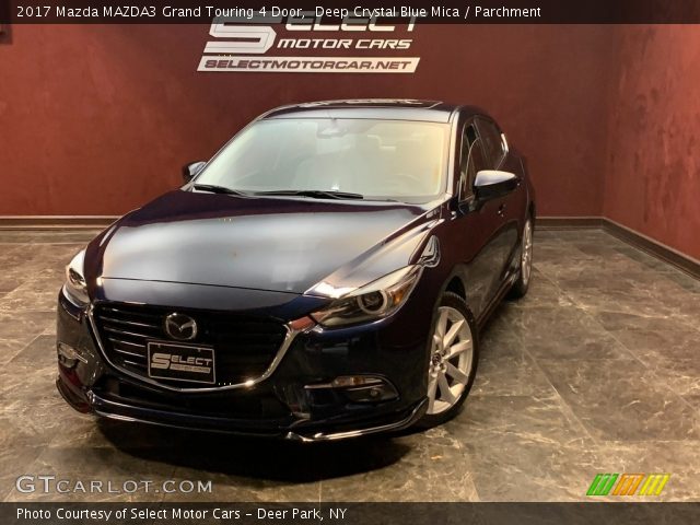 2017 Mazda MAZDA3 Grand Touring 4 Door in Deep Crystal Blue Mica