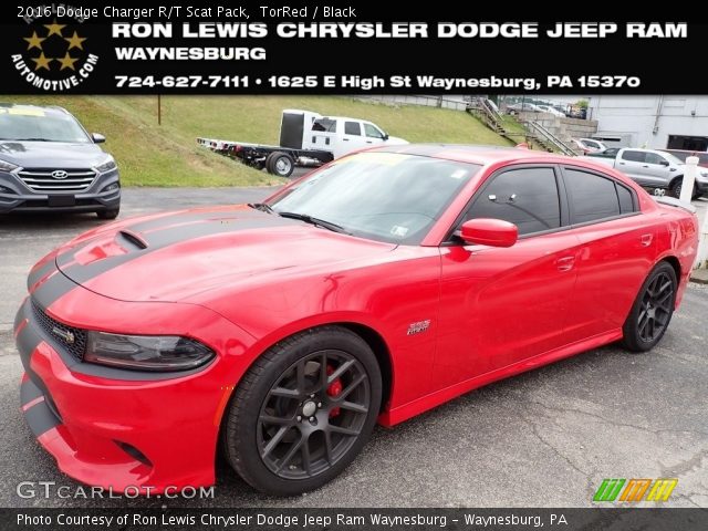2016 Dodge Charger R/T Scat Pack in TorRed