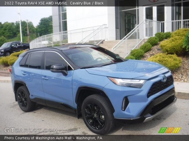 2022 Toyota RAV4 XSE AWD Hybrid in Cavalry Blue