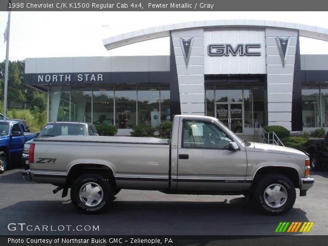 1998 Chevrolet C/K K1500 Regular Cab 4x4 in Pewter Metallic