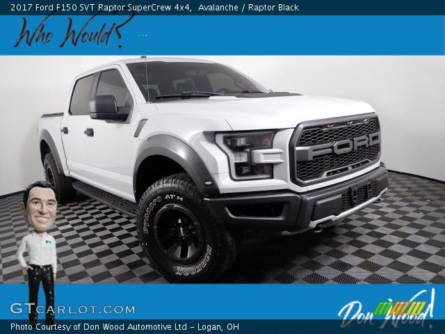 2017 Ford F150 SVT Raptor SuperCrew 4x4 in Avalanche