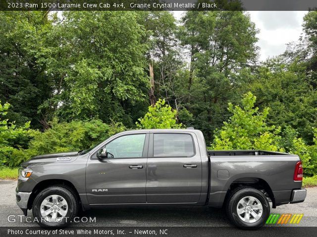 2023 Ram 1500 Laramie Crew Cab 4x4 in Granite Crystal Metallic