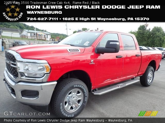 2023 Ram 3500 Tradesman Crew Cab 4x4 in Flame Red