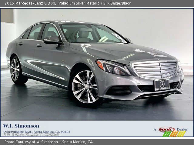 2015 Mercedes-Benz C 300 in Paladium Silver Metallic