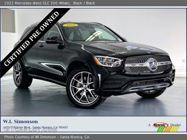2022 Mercedes-Benz GLC 300 4Matic in Black