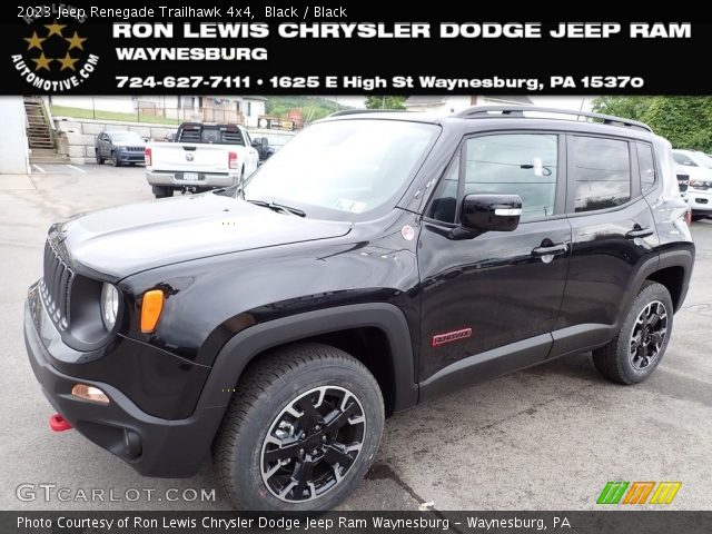 2023 Jeep Renegade Trailhawk 4x4 in Black