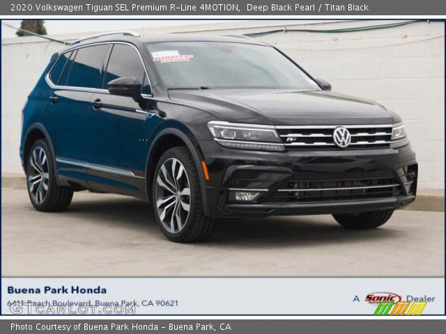 2020 Volkswagen Tiguan SEL Premium R-Line 4MOTION in Deep Black Pearl