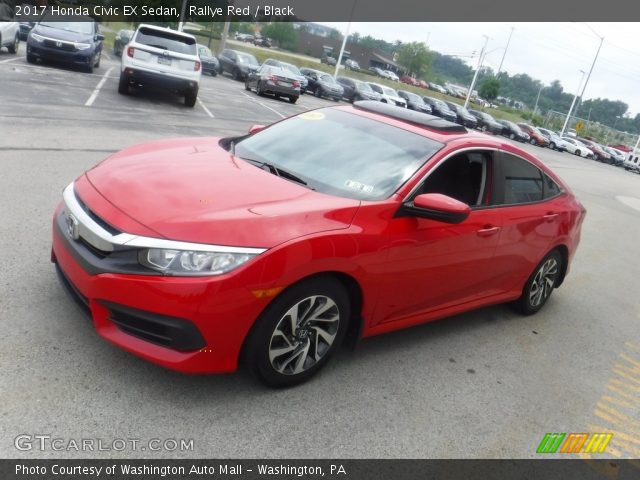 2017 Honda Civic EX Sedan in Rallye Red