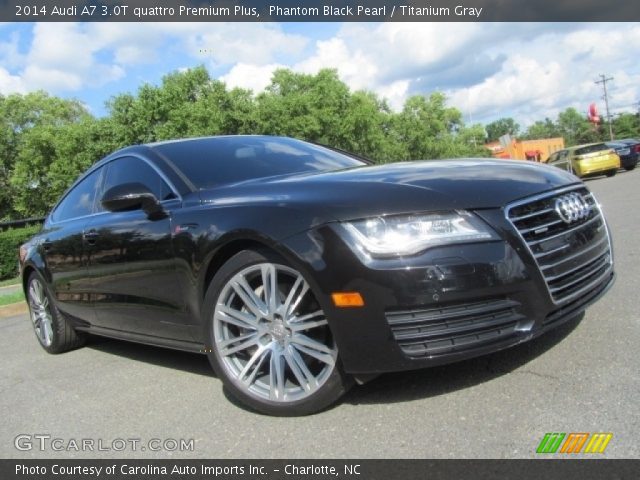 2014 Audi A7 3.0T quattro Premium Plus in Phantom Black Pearl