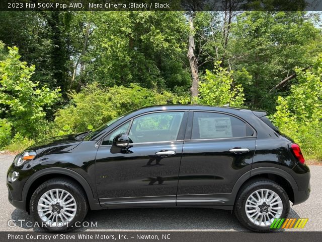 2023 Fiat 500X Pop AWD in Nero Cinema (Black)