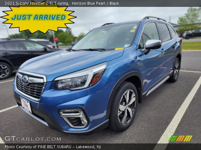 2021 Subaru Forester 2.5i Touring in Horizon Blue Pearl