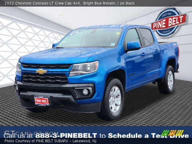 2022 Chevrolet Colorado LT Crew Cab 4x4 in Bright Blue Metallic