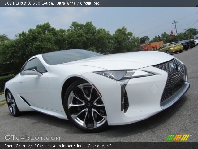 2021 Lexus LC 500 Coupe in Ultra White