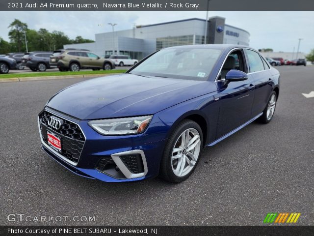 2021 Audi A4 Premium quattro in Navarra Blue Metallic