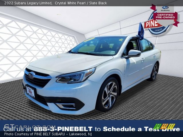 2022 Subaru Legacy Limited in Crystal White Pearl