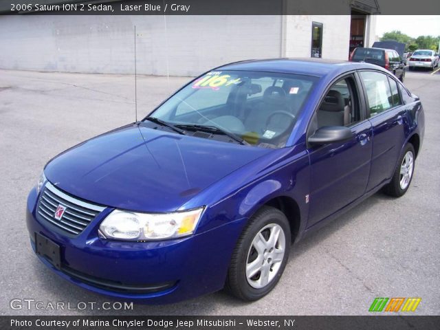 2006 Saturn ION 2 Sedan in Laser Blue