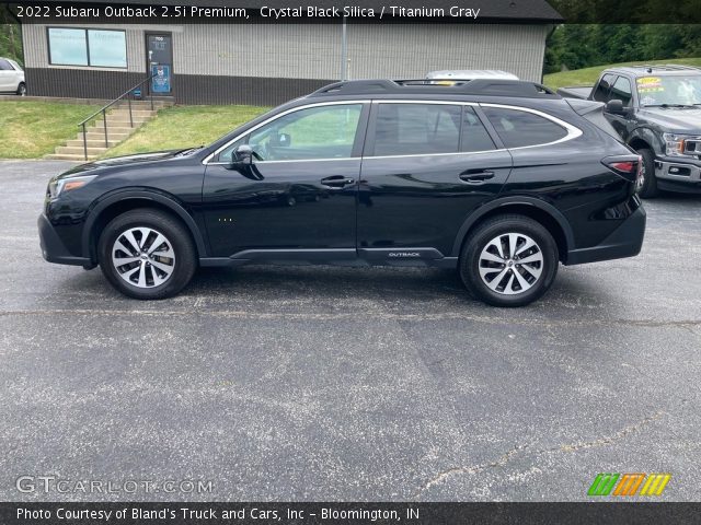 2022 Subaru Outback 2.5i Premium in Crystal Black Silica