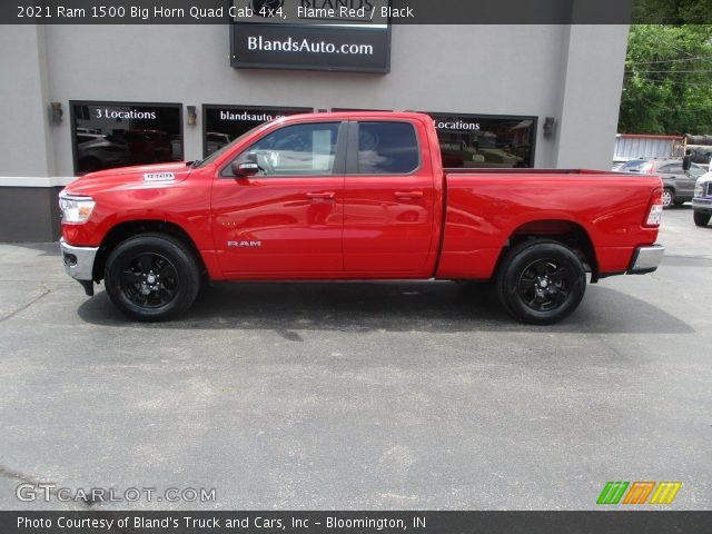 2021 Ram 1500 Big Horn Quad Cab 4x4 in Flame Red