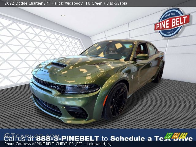 2022 Dodge Charger SRT Hellcat Widebody in F8 Green