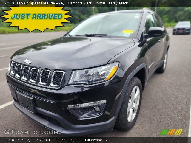 2020 Jeep Compass Latitude 4x4 in Diamond Black Crystal Pearl