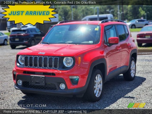 2020 Jeep Renegade Latitude 4x4 in Colorado Red