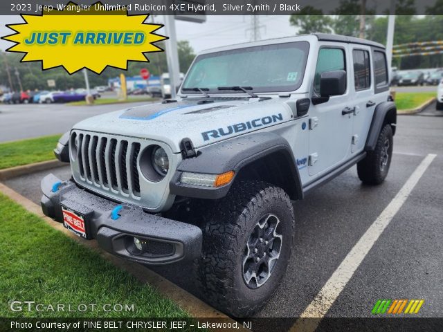 2023 Jeep Wrangler Unlimited Rubicon 4XE Hybrid in Silver Zynith