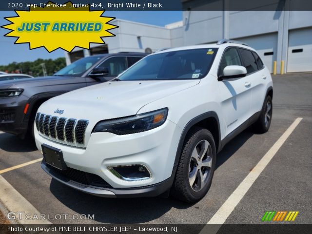 2020 Jeep Cherokee Limited 4x4 in Bright White
