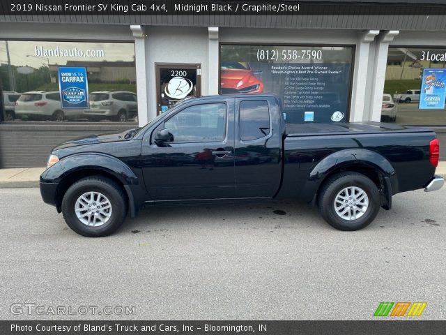 2019 Nissan Frontier SV King Cab 4x4 in Midnight Black