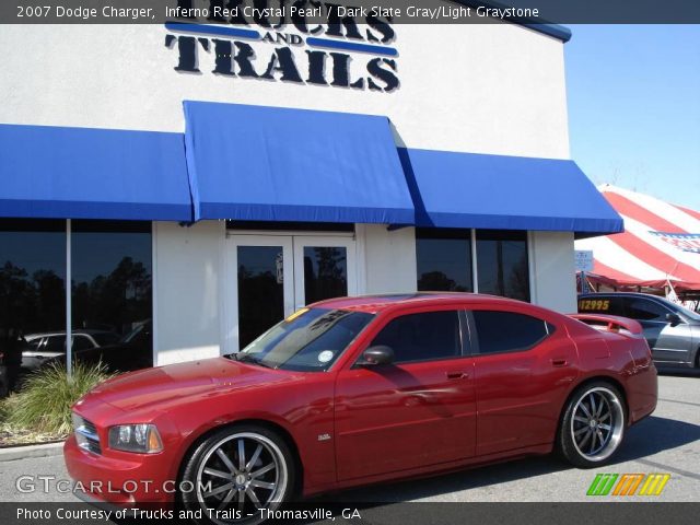 2007 Dodge Charger  in Inferno Red Crystal Pearl