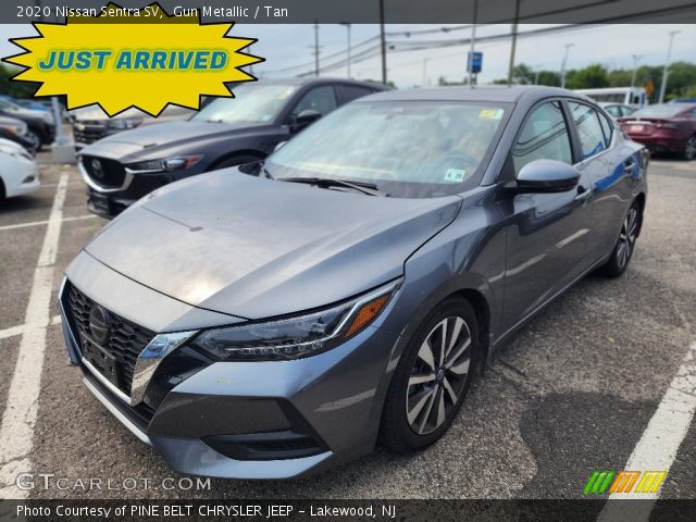 2020 Nissan Sentra SV in Gun Metallic