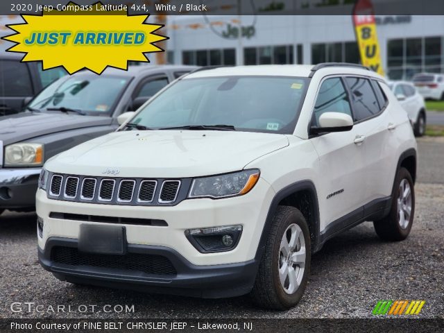 2020 Jeep Compass Latitude 4x4 in White